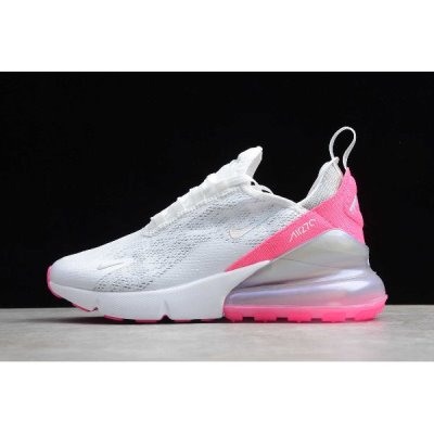 Nike Bayan Air Max 270 Beyaz / Pembe / Gri Koşu Ayakkabısı Türkiye - S6PMLDNE